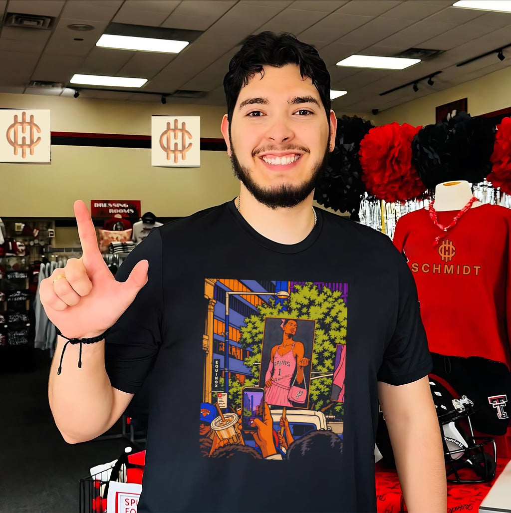 San Antonio Spurs new strategy is to distract opponent with the outfit meme shirt