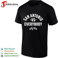 San Antonio Spurs vs Everybody San Antonio Spurs basketball shirt