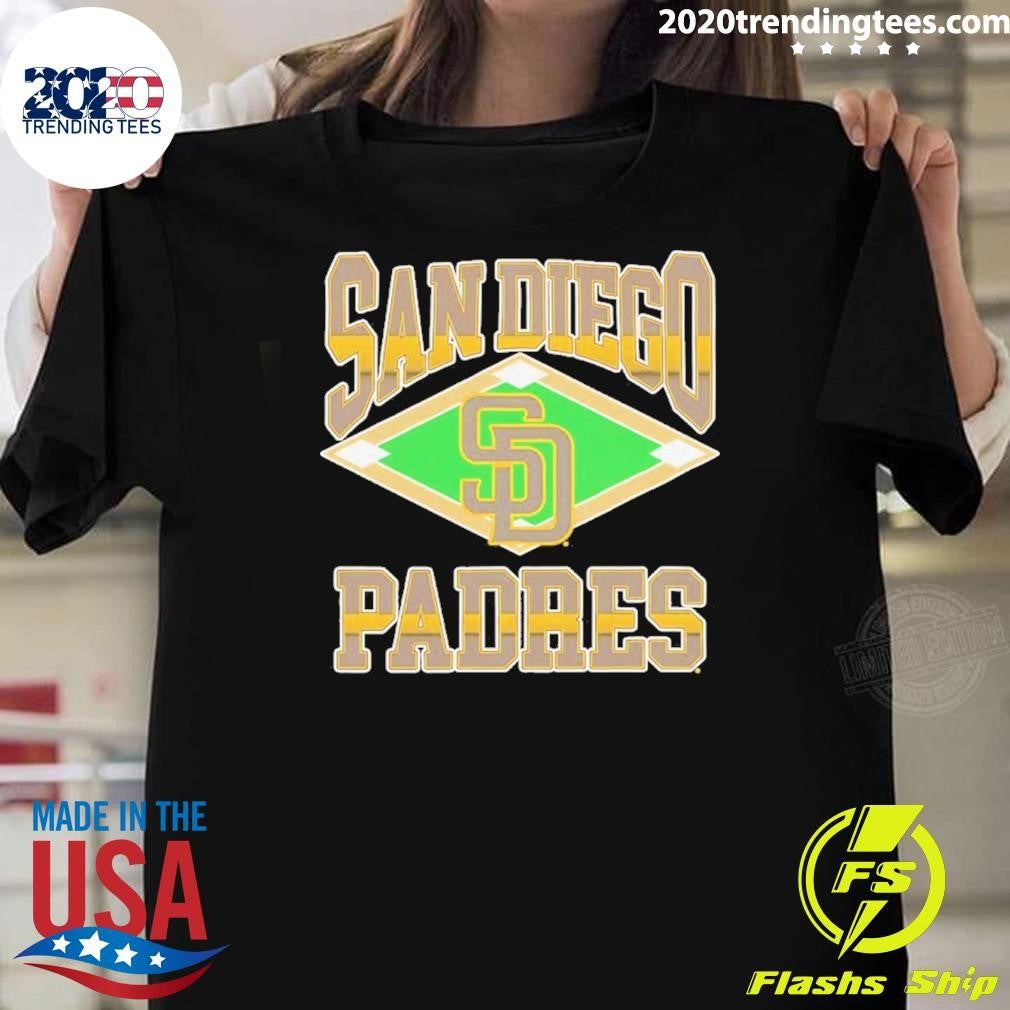 San Diego Padres Baseball Field Diamond Shirt