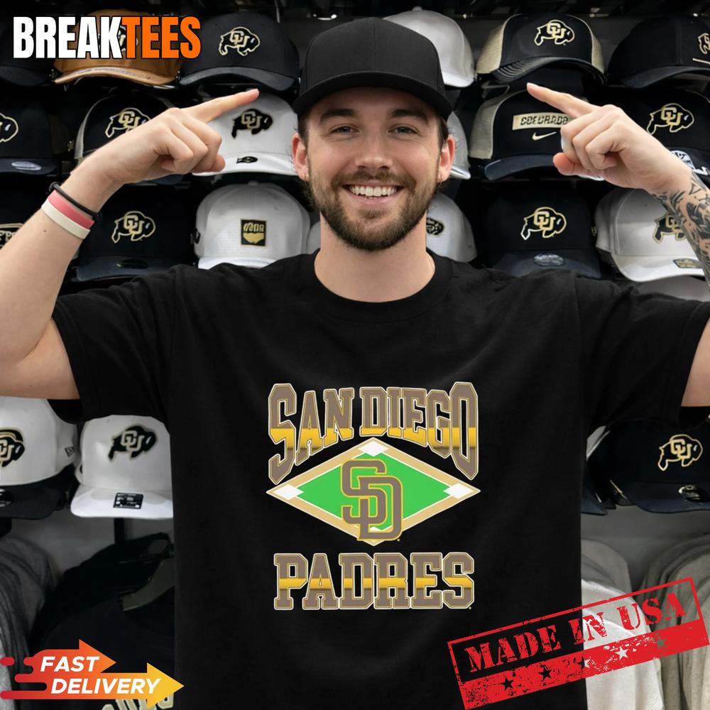 San Diego Padres Field Diamond Baseball Shirt