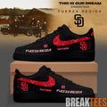 San Diego Padres x Fuerza Regida This Is Our Dream Stadium Tour 2026 Special AF1 Shoes