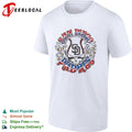 San Diego Padres x Grateful Dead skull palm trees MLB graphic shirt