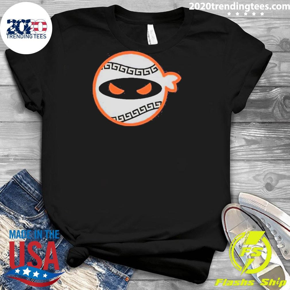 San Francisco Giants Pitching Ninja Baseball Shirt