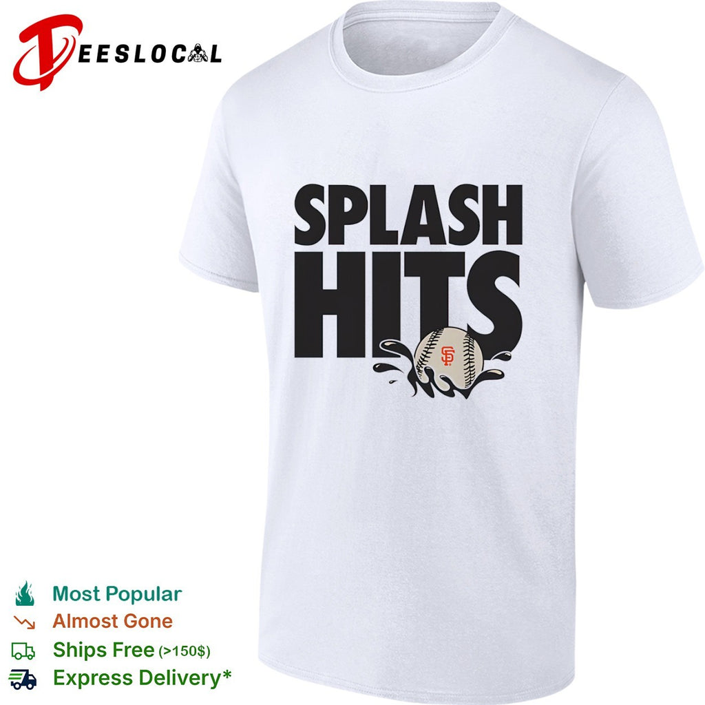 San Francisco Giants Splash Hits MLB logo shirt