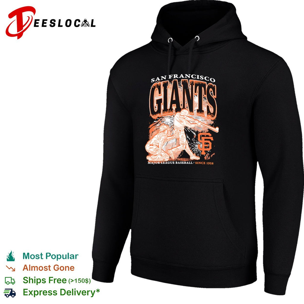 San Francisco Giants swinging batter Major League Baseball since 1958 shirt