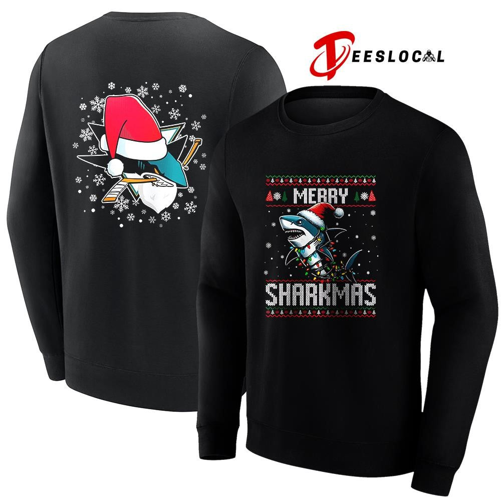 San Jose Sharks Merry Christmas Sharkmas logo shirt