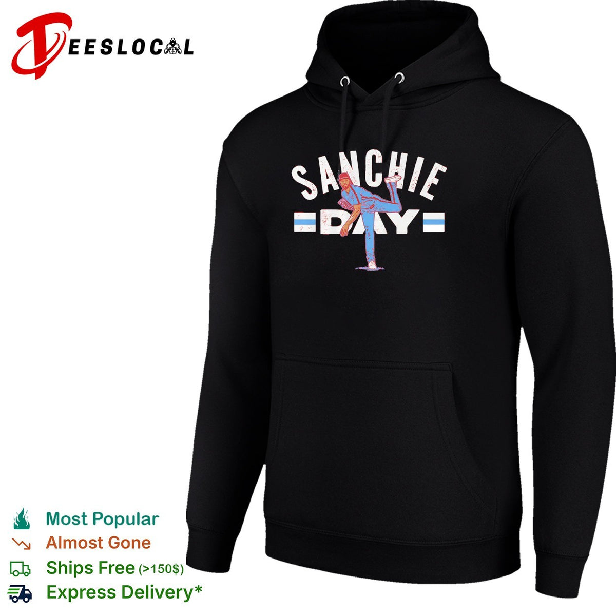 Sanchie Day Chicago Cubs Sanchez pitcher baseball shirt
