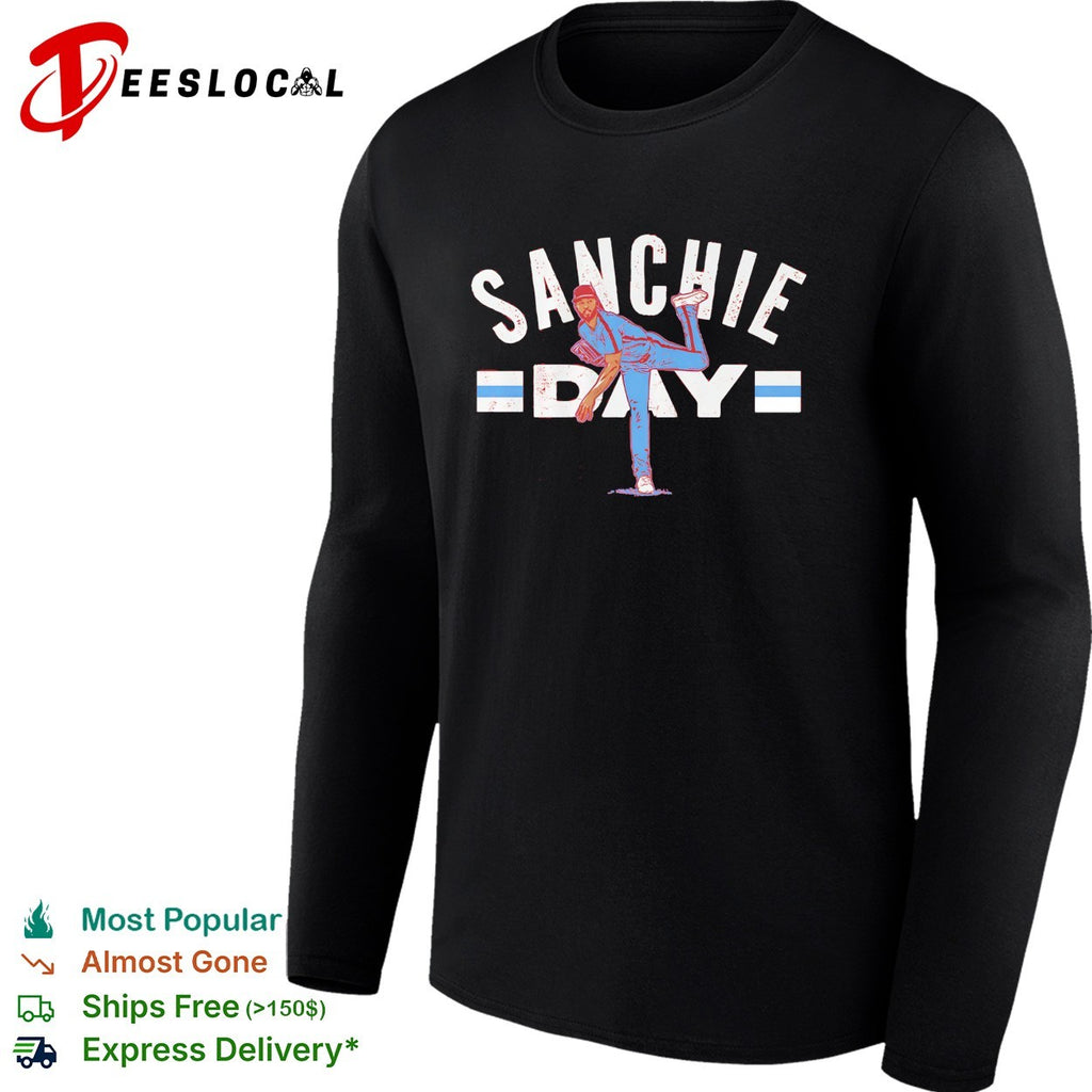Sanchie Day Chicago Cubs Sanchez pitcher baseball shirt