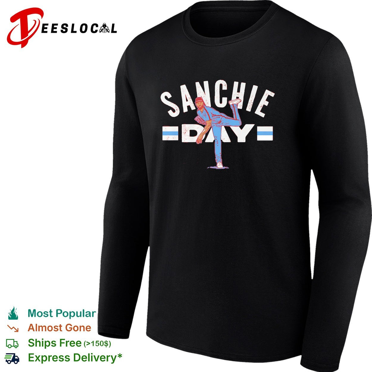 Sanchie Day Chicago Cubs Sanchez pitcher baseball shirt