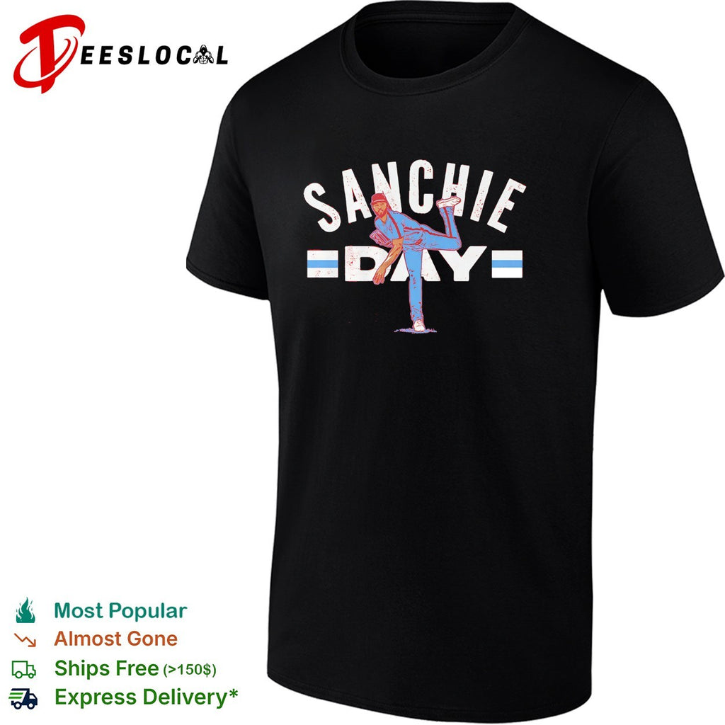 Sanchie Day Chicago Cubs Sanchez pitcher baseball shirt