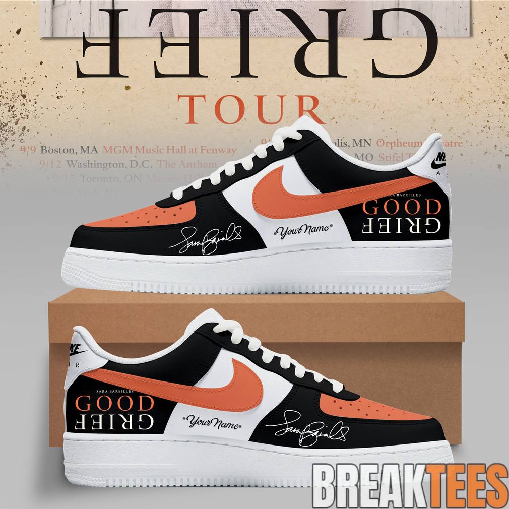 Sara Bareilles ‘Good Grief’ Tour 2026 Custom AF1 Shoes
