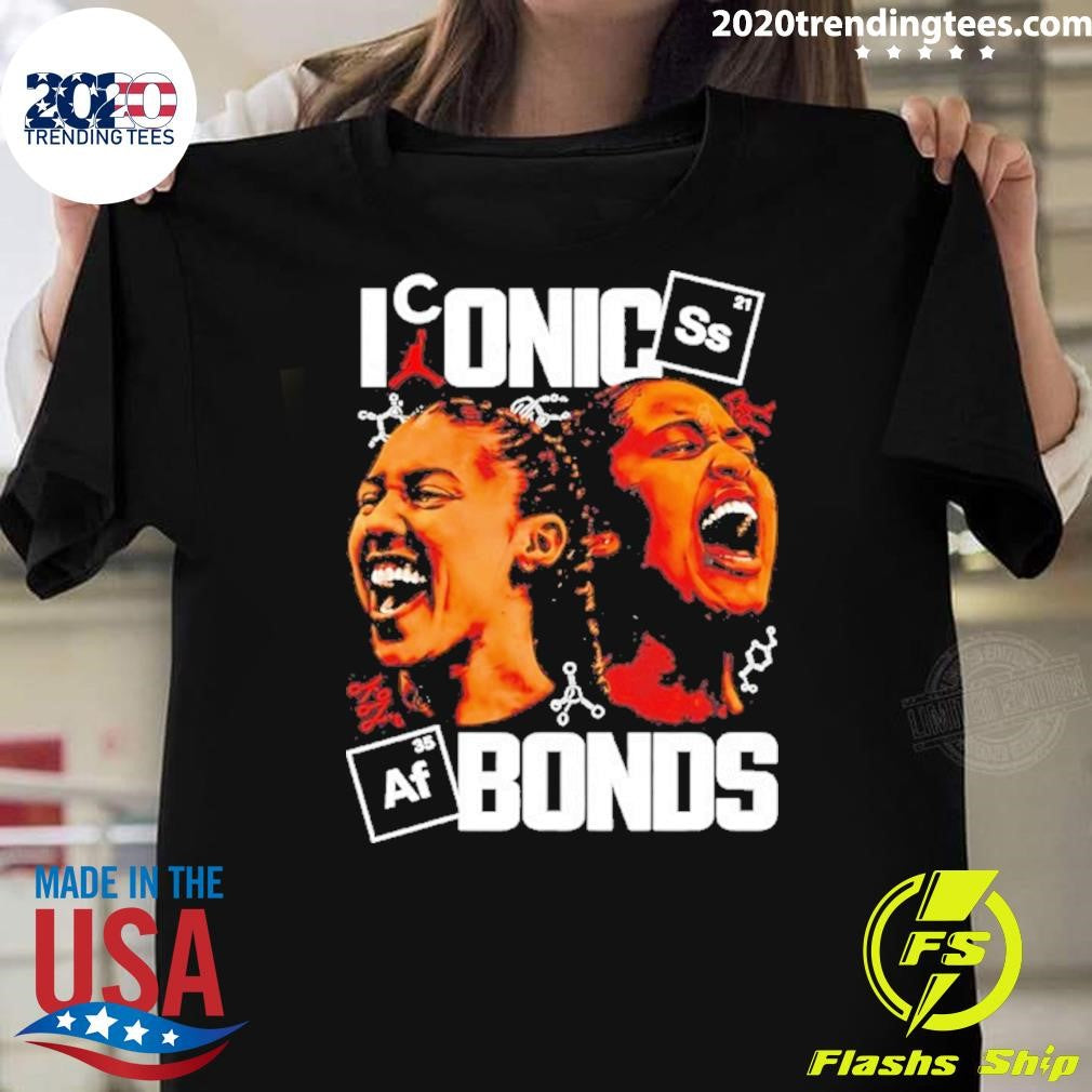 Sarah Strong And Azzi Fudd Uconn Huskies Basketball Chemistry Shirt