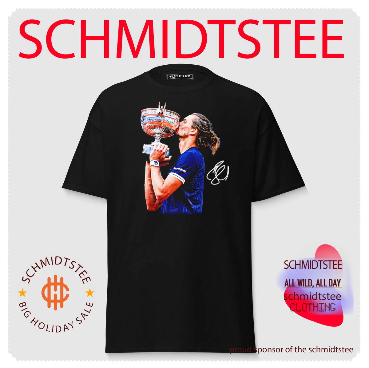 Sascha Zverev 2026 Champions Finally signature shirt