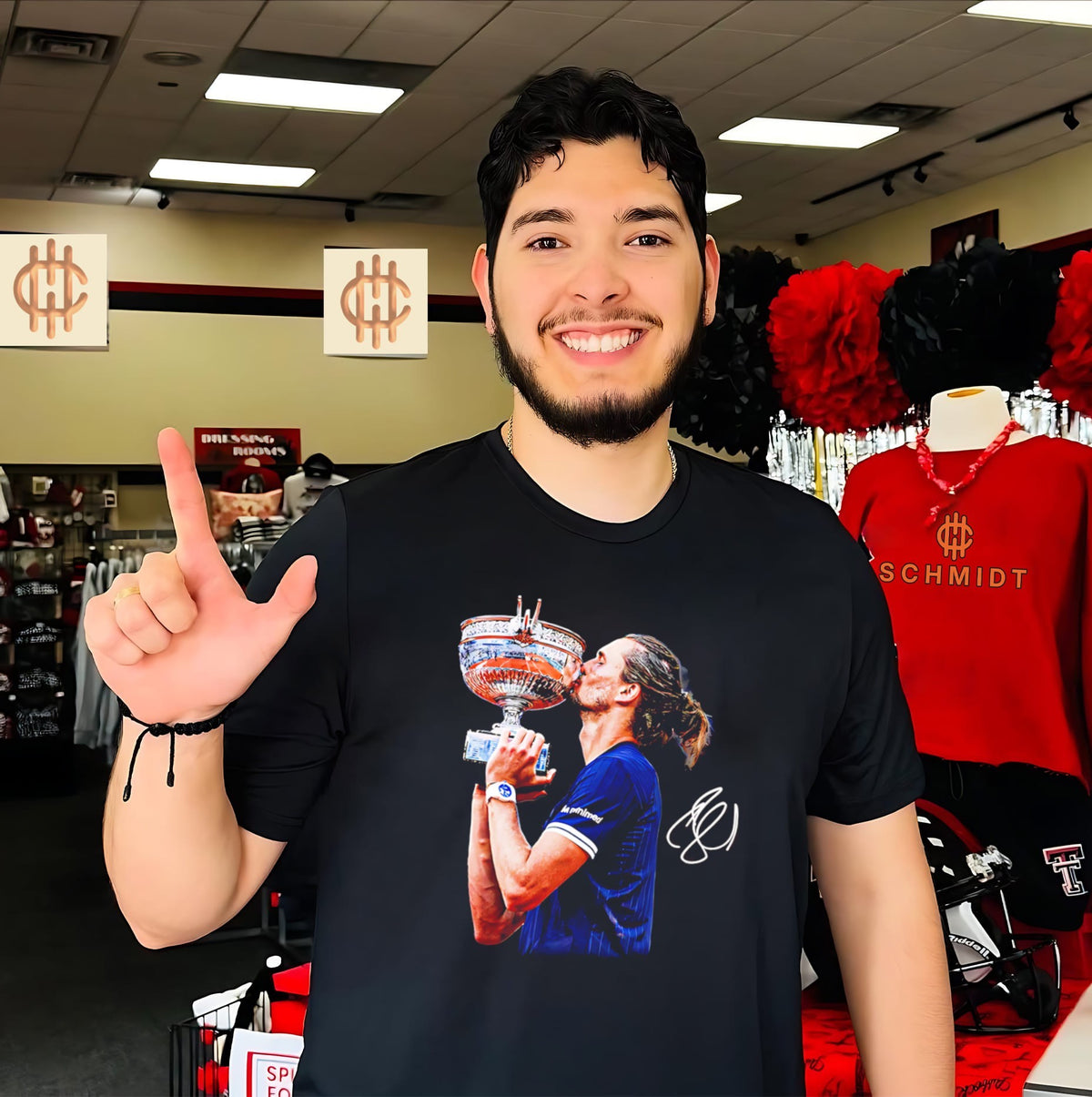 Sascha Zverev 2026 Champions Finally signature shirt