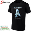 Satisty Wild and Free Chrome Horse Metallic Airbrush Aesthetic Shirt