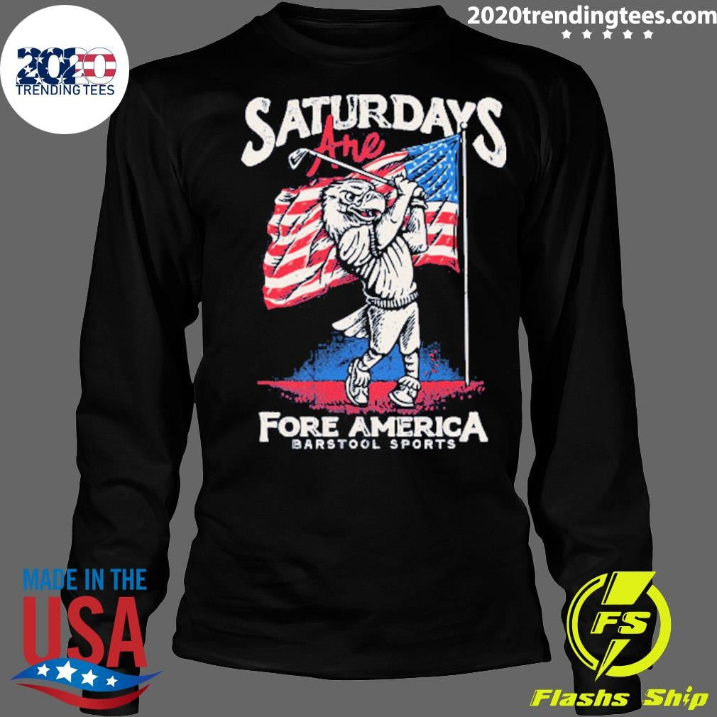 Saturdays Are For American Pocket Tee Shirt