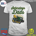 Saturdays Are For The Dads Riding Mower Pocket Tee Shirt