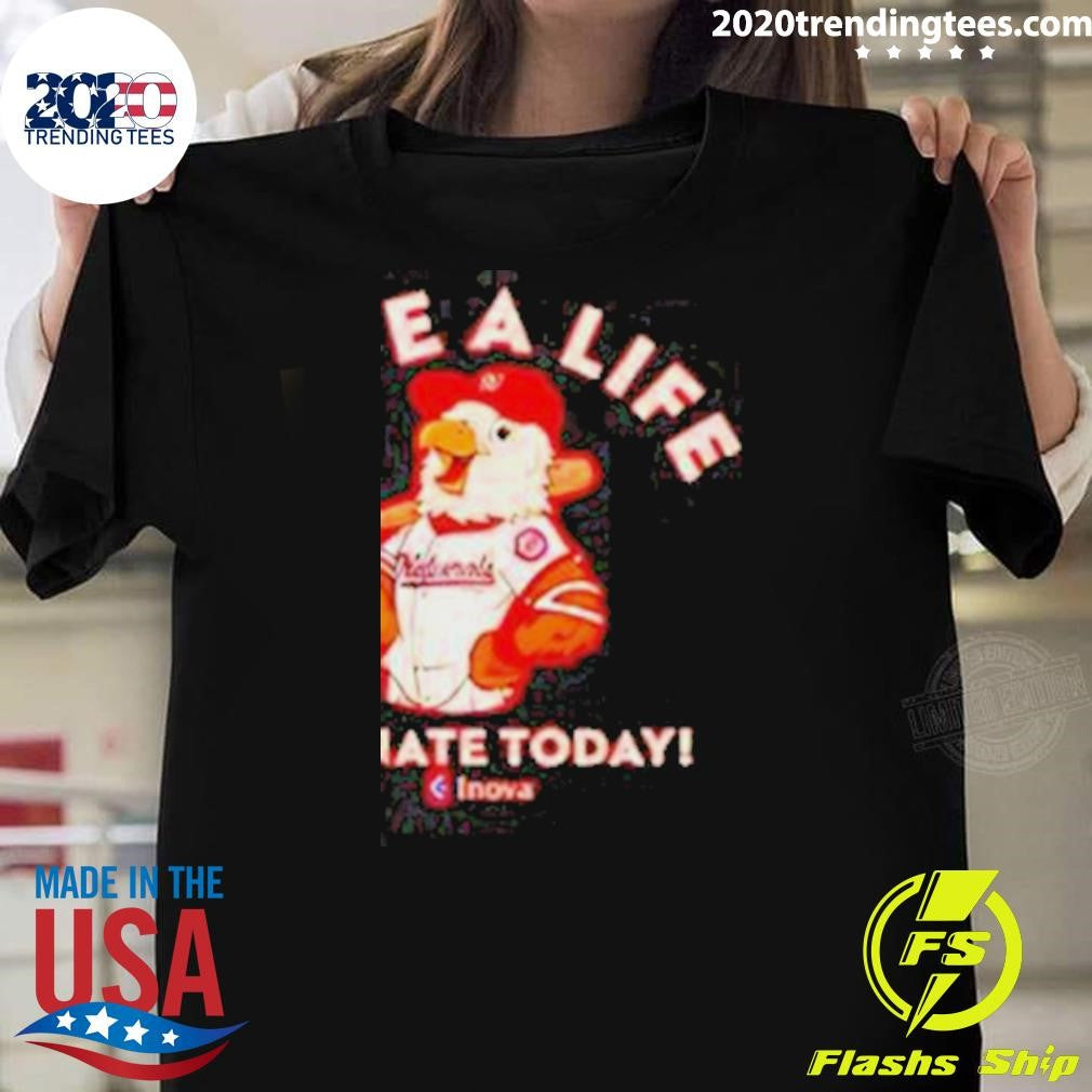 Save A Life Donate Today Washington Nationals Baseball Inova Blood Drives 2026 Shirt