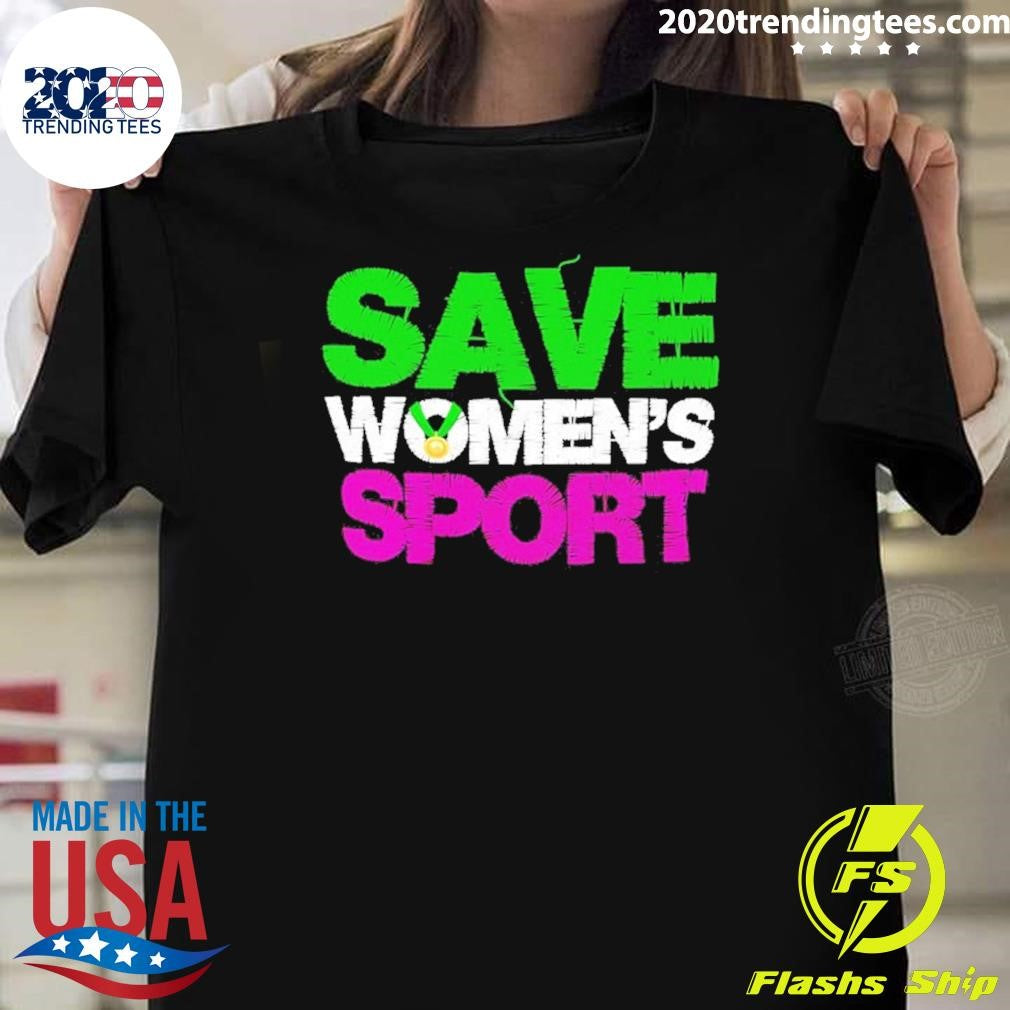 Save Women’s Sport Logo Shirt
