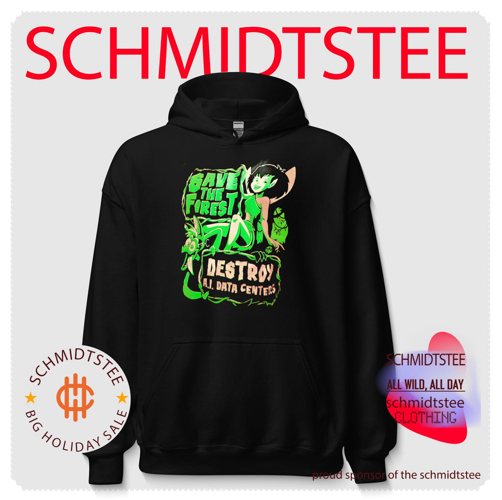 Save the Forest Destroy AI Data Centers Fairy and Creature shirt