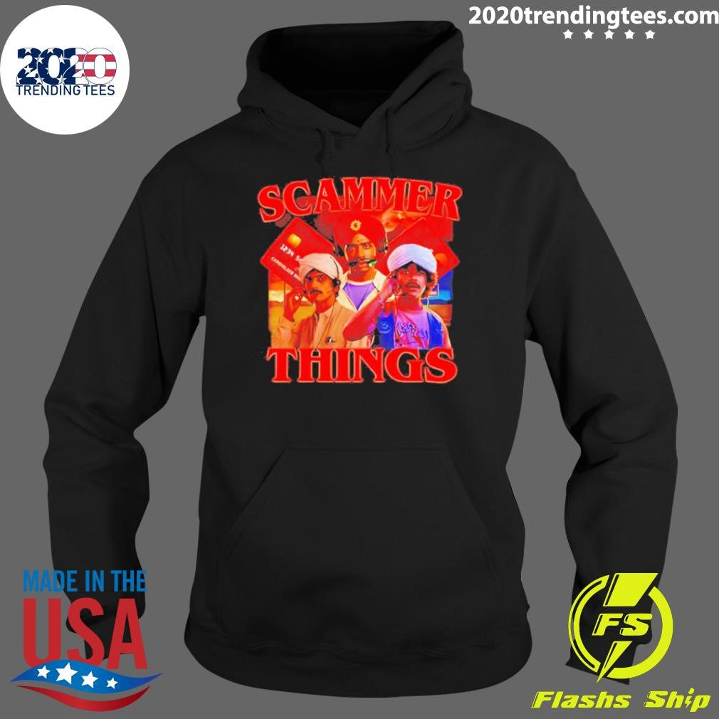 Scammer Things Parody Shirt