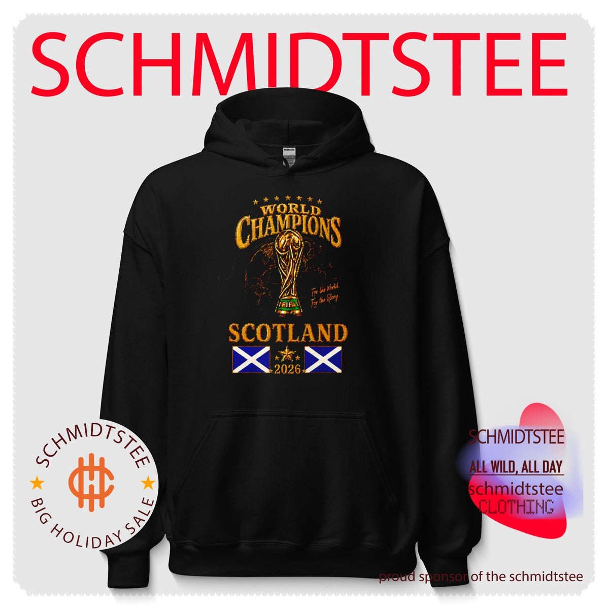 Scotland 2026 World Champions For The World For The Glory shirt