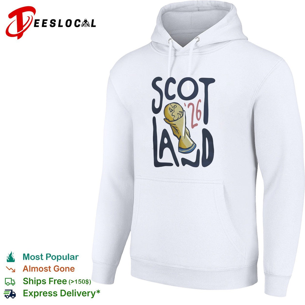 Scotland 2026 gold trophy shirt