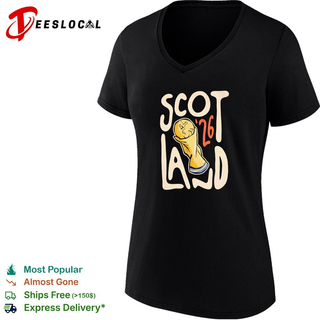 Scotland 26 World Cup Trophy Soccer Shirt