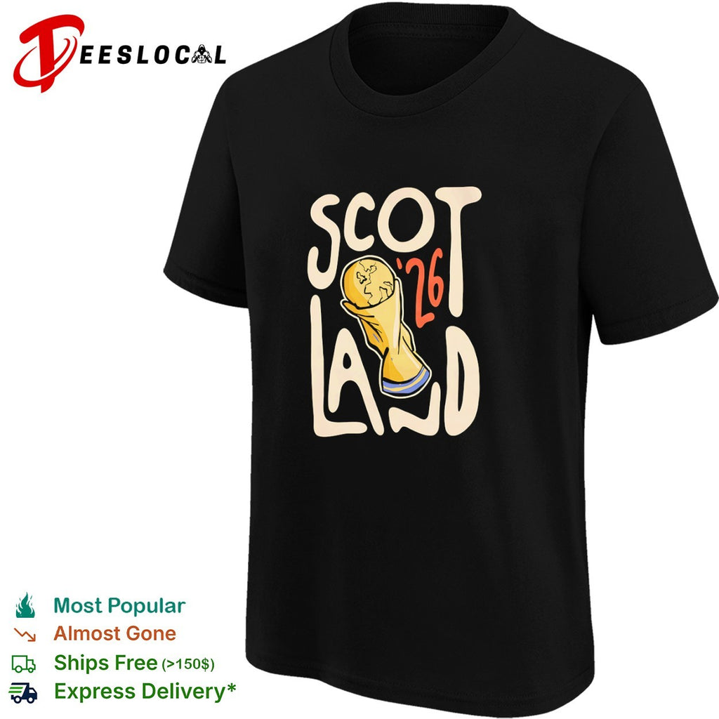 Scotland 26 World Cup Trophy Soccer Shirt
