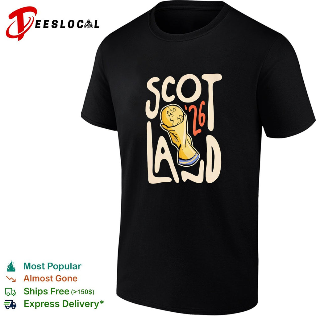 Scotland 26 World Cup Trophy Soccer Shirt