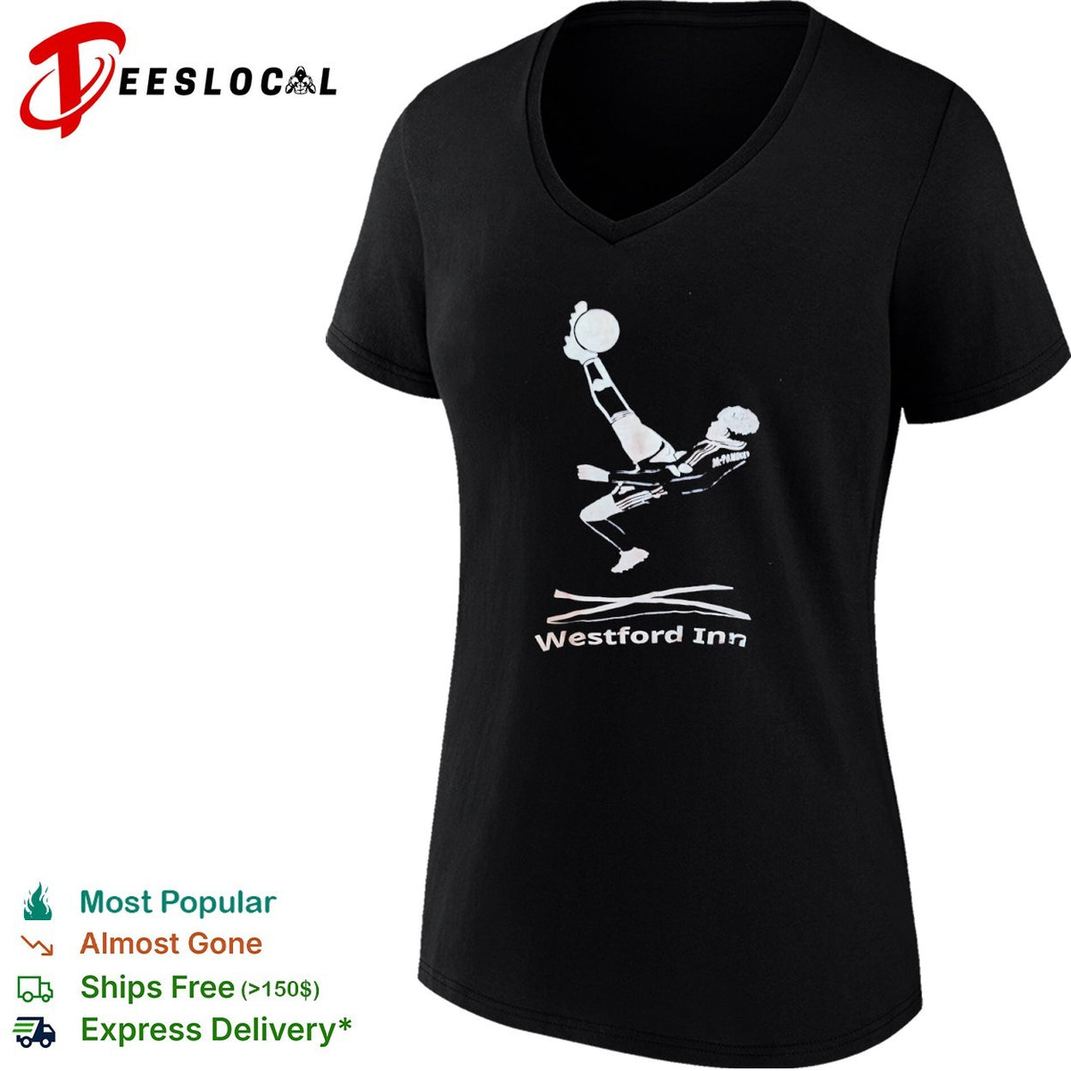 Scott McTominay bicycle kick Westford Inn shirt