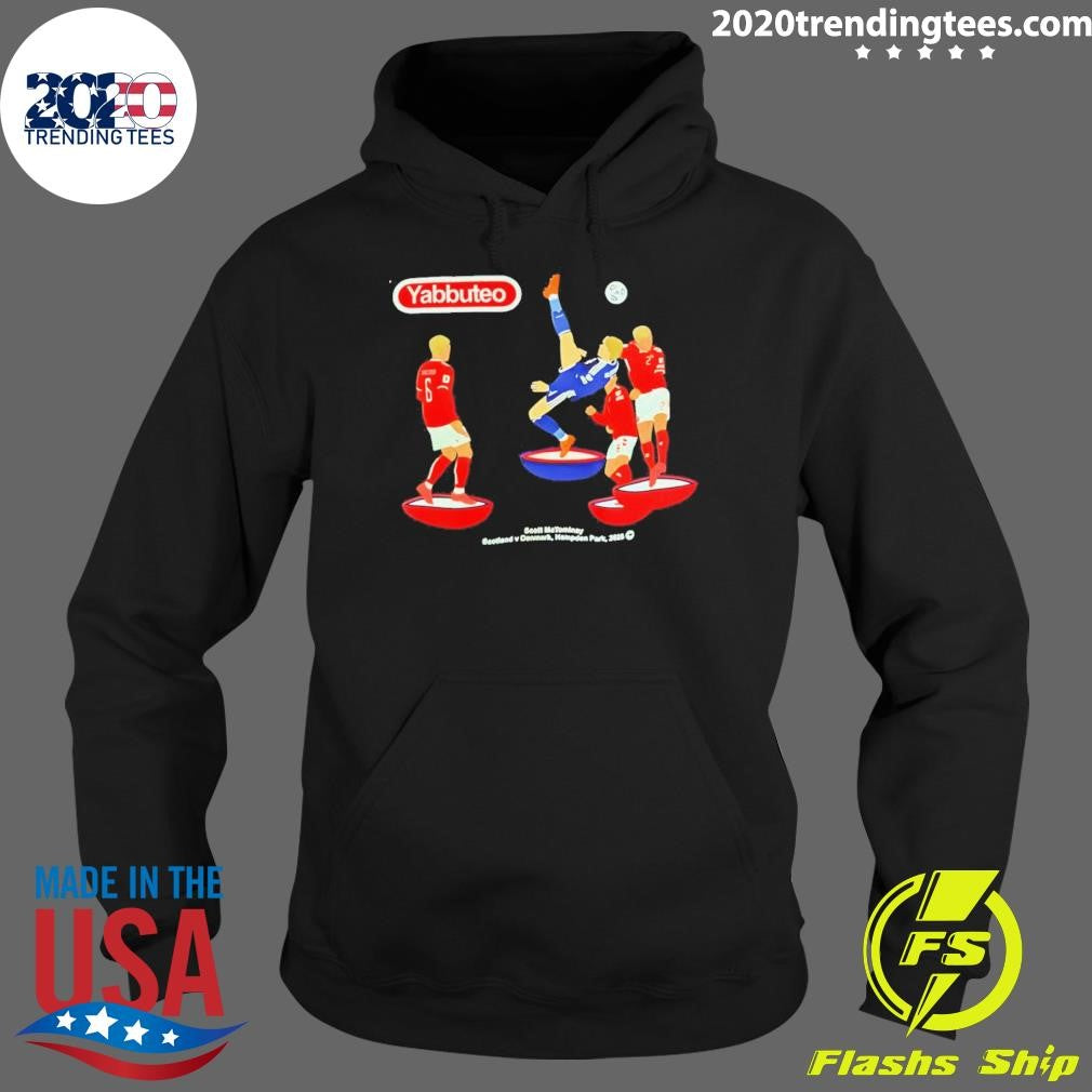 Scott McTominay’s Yabbuteo cartoon Football 2026 Shirt
