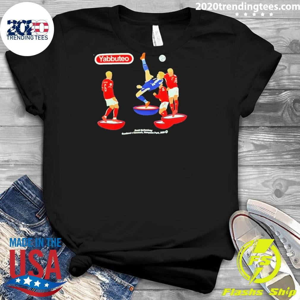 Scott McTominay’s Yabbuteo cartoon Football 2026 Shirt
