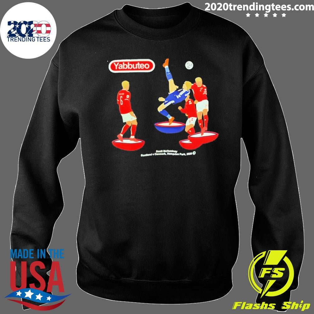 Scott McTominay’s Yabbuteo cartoon Football 2026 Shirt