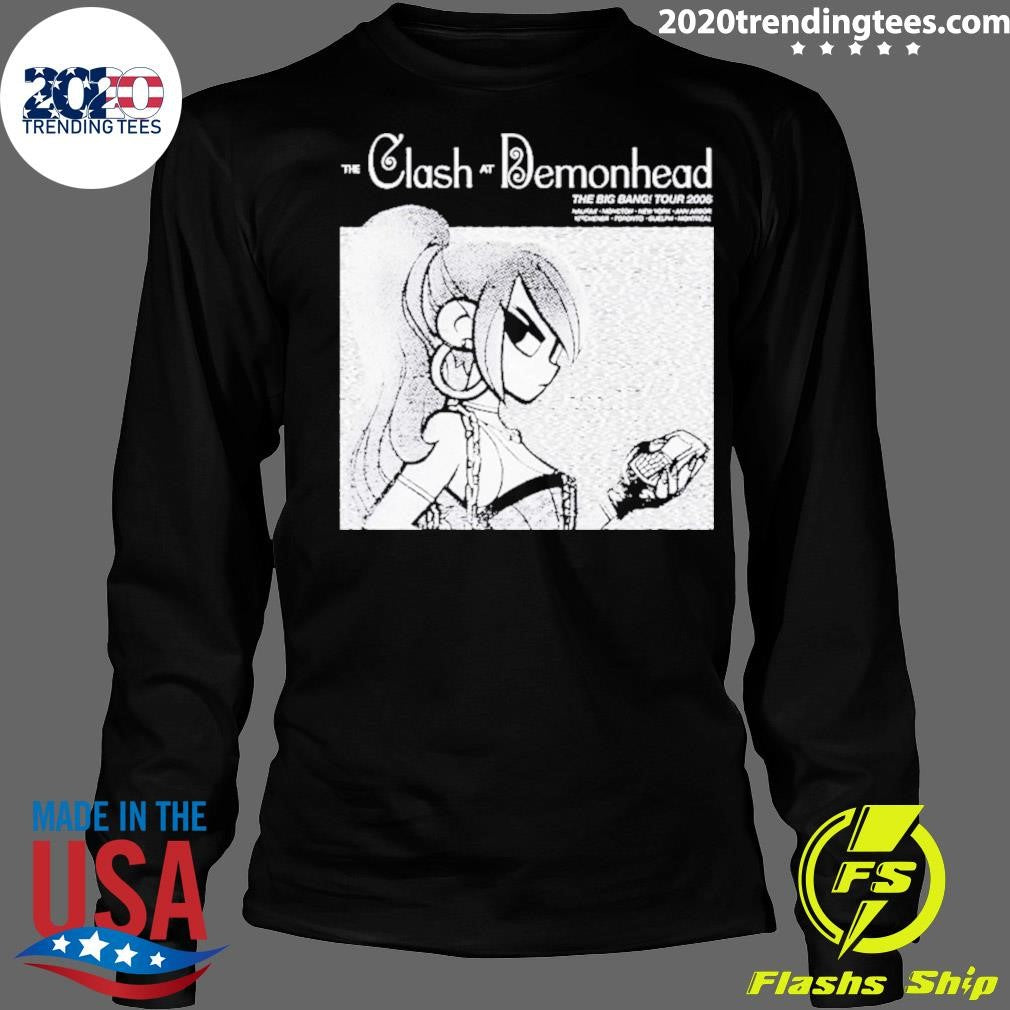 Scott Pilgrim Vol 3 Scott Pilgrim And The Infinite Sadness 20th Anniversary Merch The Clash At Demonhead The Big Bang Tour 2006 Shirt