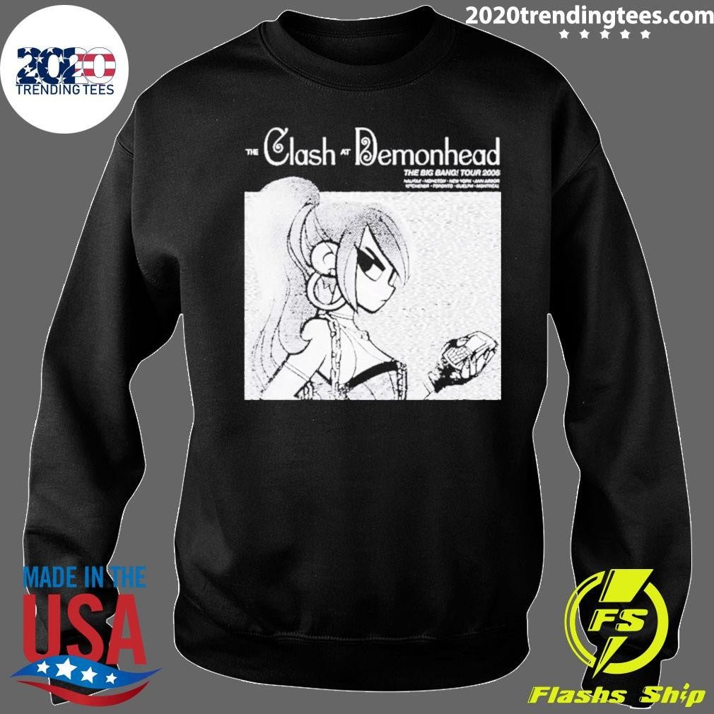 Scott Pilgrim Vol 3 Scott Pilgrim And The Infinite Sadness 20th Anniversary Merch The Clash At Demonhead The Big Bang Tour 2006 Shirt