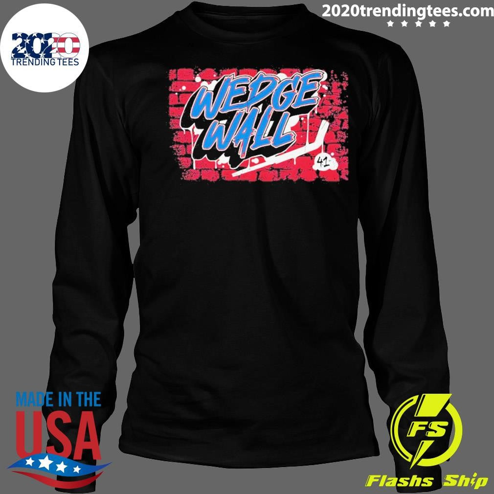 Scott Wedgewood Colorado Avalanche Nhl Wedgewall 2026 Shirt