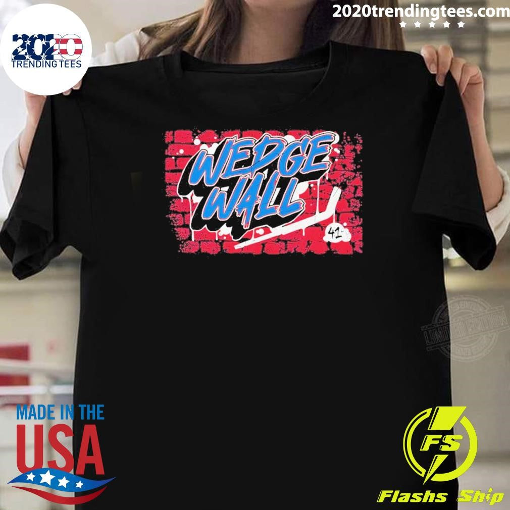 Scott Wedgewood Colorado Avalanche Nhl Wedgewall 2026 Shirt