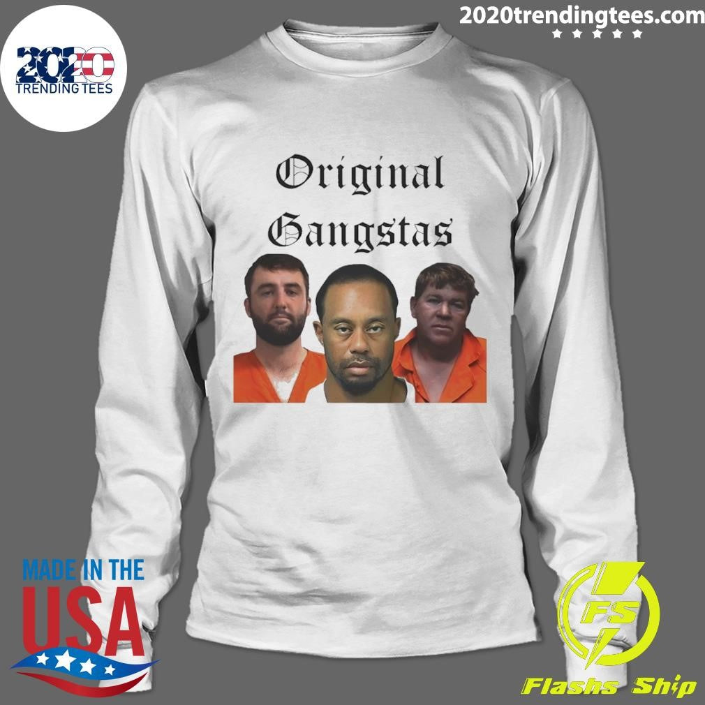 Scottie Scheffler Mugshot Free Scottie Tiger Woods John Daly Mugshot Shirt