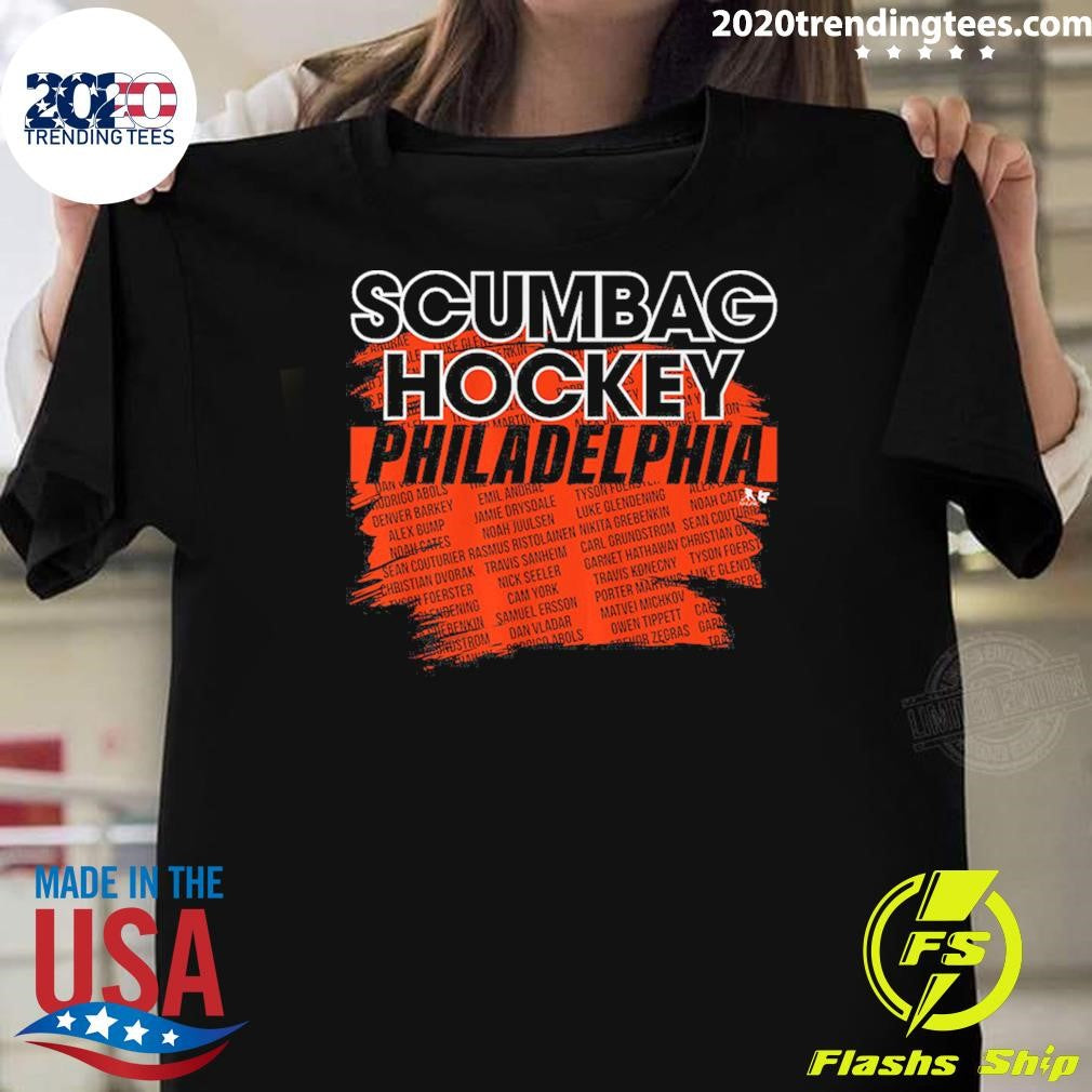 Scumbag Hockey Philadelphia 2026 Tee Shirt