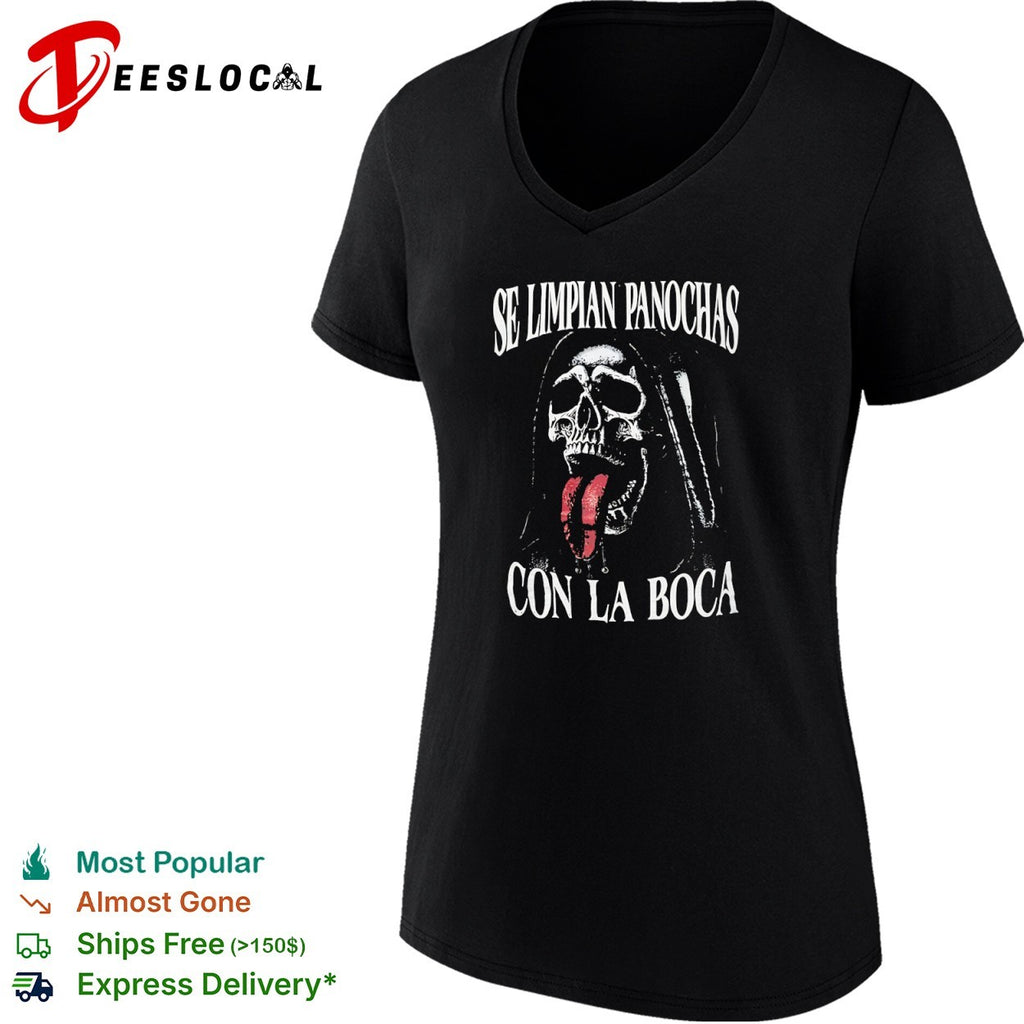 Se limpian panochas con la boca grim reaper skeleton shirt