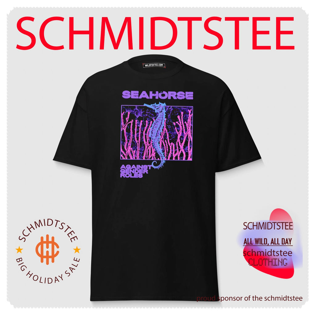 Seahorse Against Gender Roles LGBTQ feminism shirt