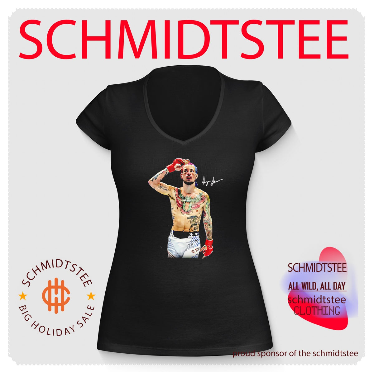 Sean O’Malley Salute signature graphic shirt