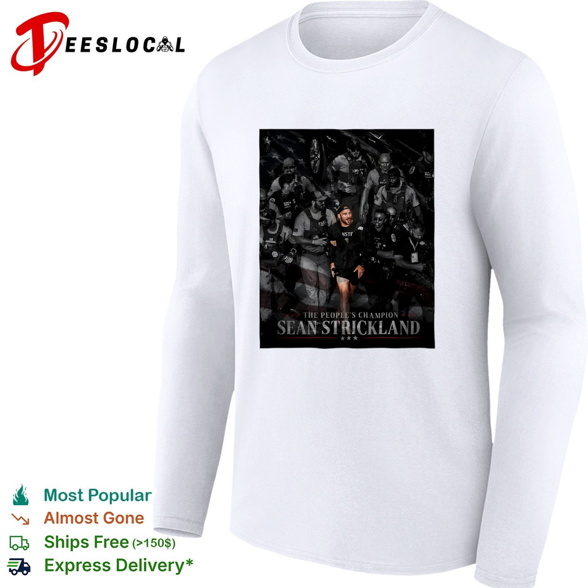 Sean Strickland UFC The Peoples Champion Strickland shirt