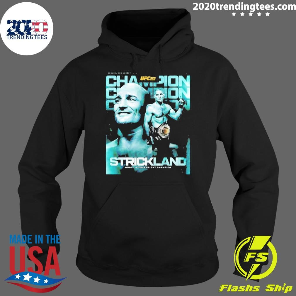 Sean Strickland Ufc 328 World Middleweight Champion Shirt