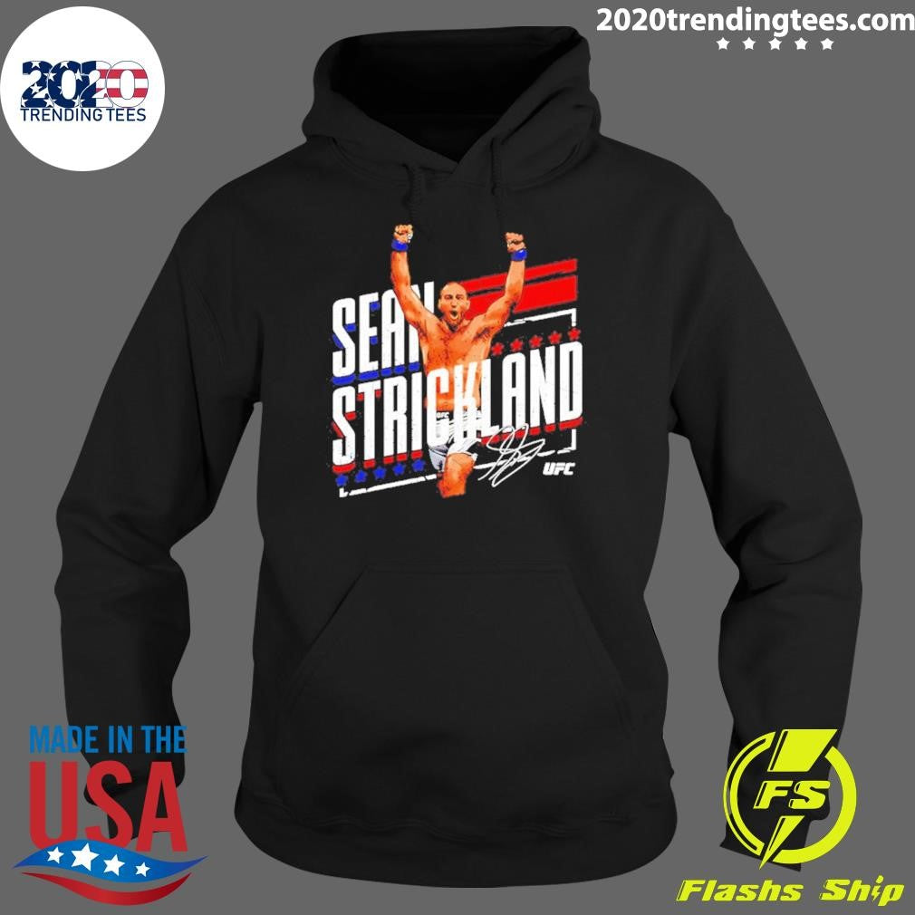 Sean Strickland Ufc Fighter Signature Graphic Shirt