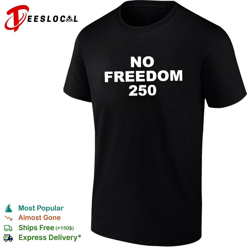 Sean Strickland with No Freedom 250 shirt