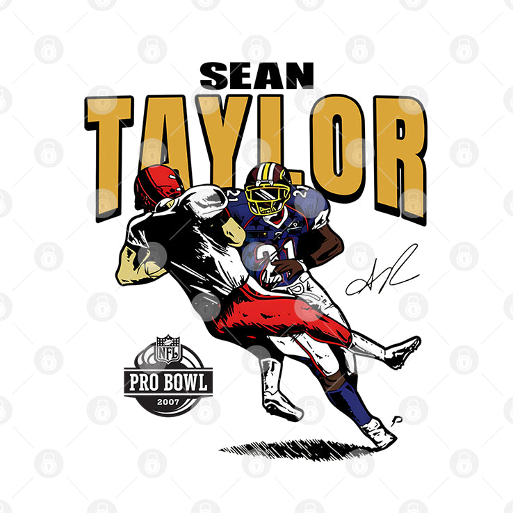 Sean Taylor Pro Bowl 2007 T Shirt