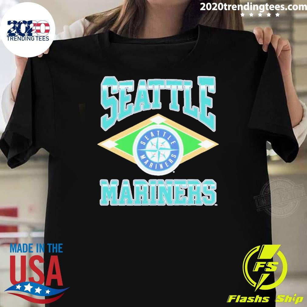 Seattle Mariners Baseball Field Diamond Shirt