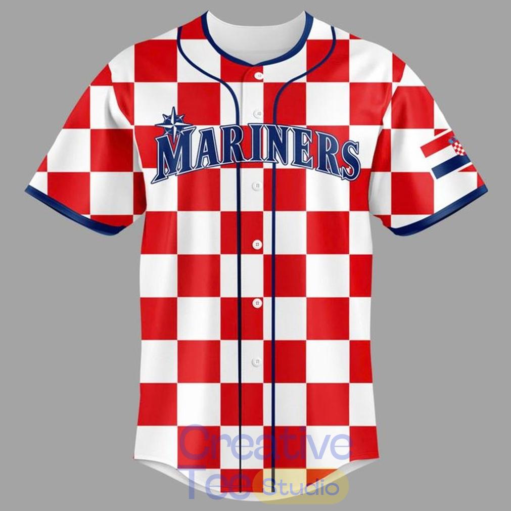 Seattle Mariners Croatian Heritage Day 2026 Baseball Jersey